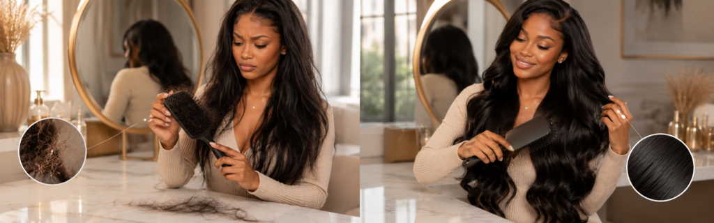 Why Do Cheap Human Hair Wigs Shed So Fast?