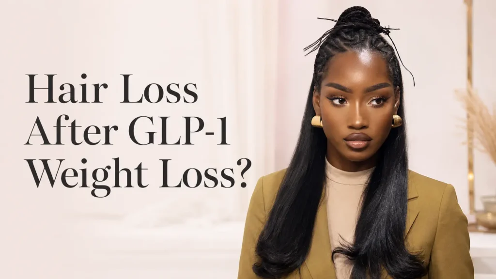 Hair Loss After GLP-1 Weight Loss? What to Know Before Choosing Your First Wig