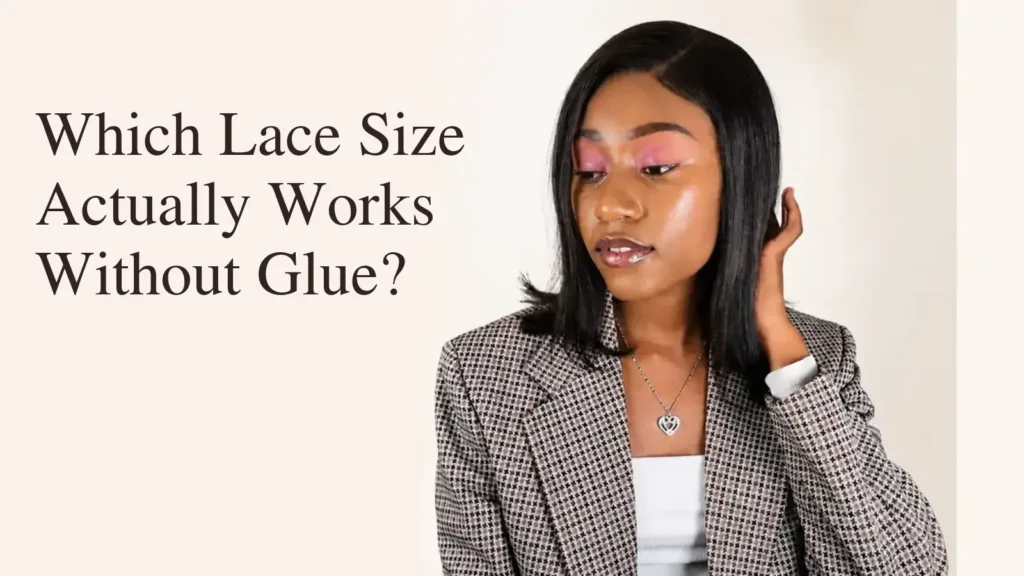 5×5 vs 7×6 vs 13×4 Glueless Wigs: Which Lace Size Actually Works Without Glue?
