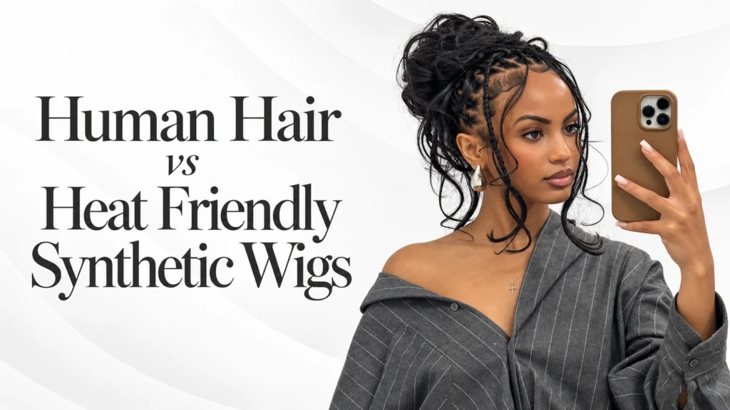 Human Hair vs Heat Friendly Synthetic Wigs: Which Looks More Natural and Feels Cooler?